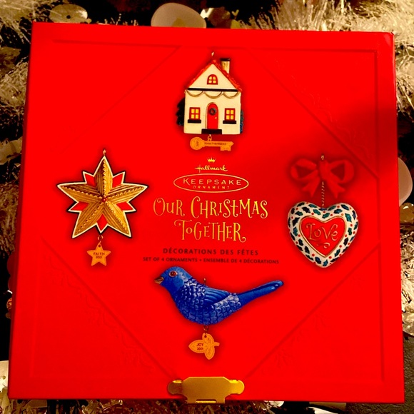 Hallmark Other - 🎄Our Christmas together 2001 Hallmark box ornaments NIB 🎄
